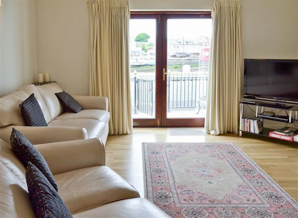 Spacious lounge area at Harbour View in Castletown, Isle Of Man