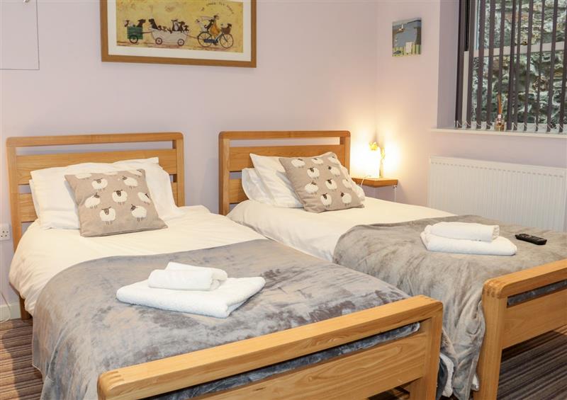 One of the 2 bedrooms at Harbour View, Conwy