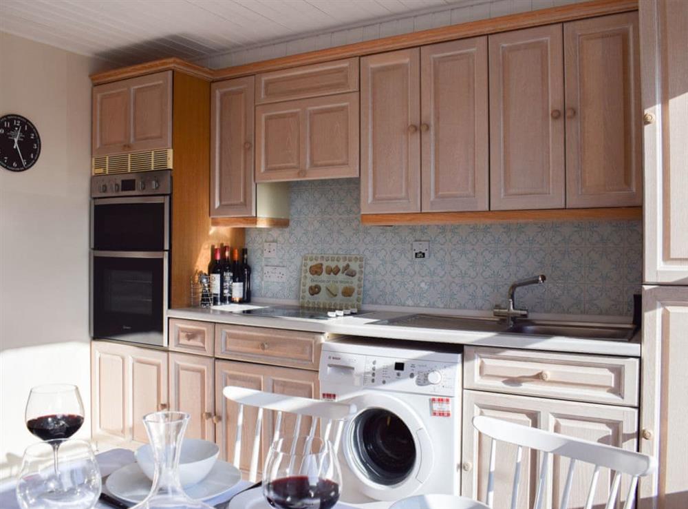Delightful fitted kitchen area at Harbour View House in Cellardyke, near Anstruther, Fife