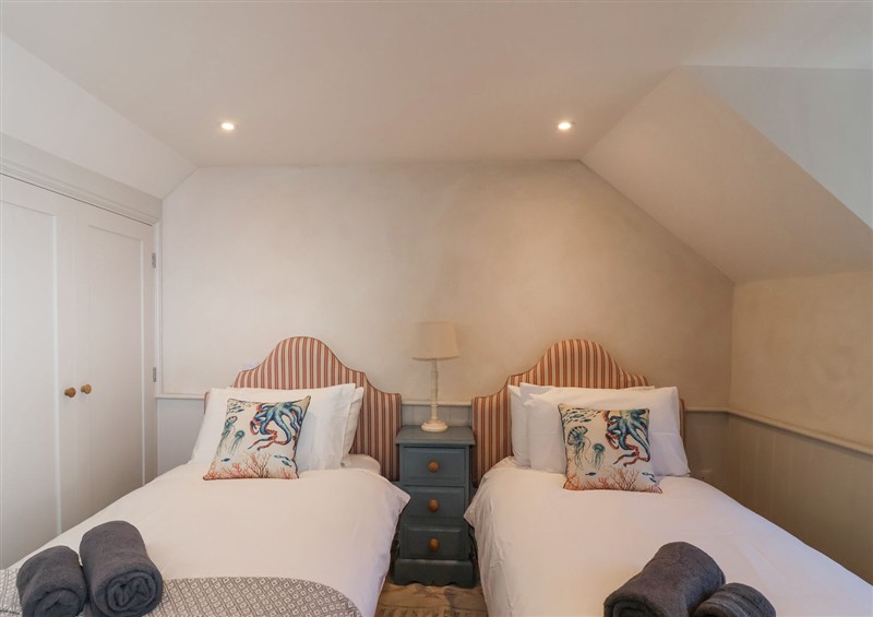 Bedroom at Harbour View, Polperro