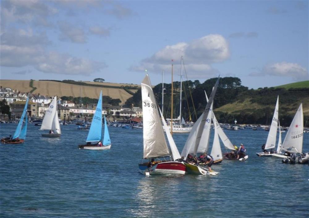 Sailing in Salcombe at Harbour View in Salcombe