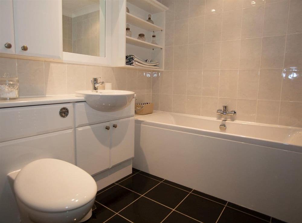 Bathroom at Harbour View in Sovereign Harbour, near Eastbourne, East Sussex