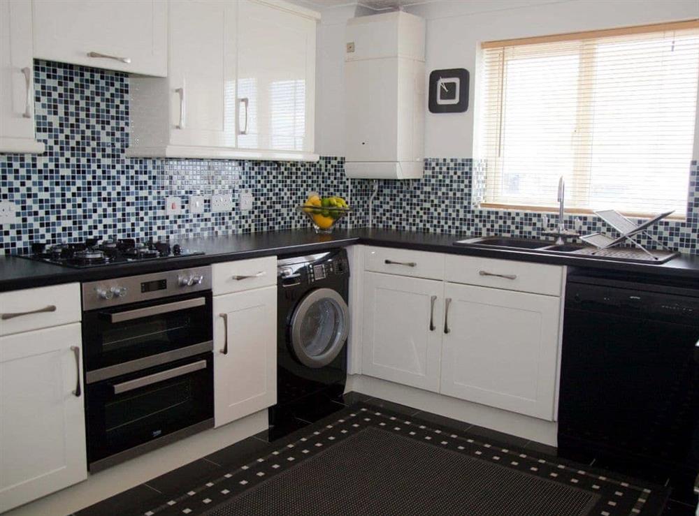 Kitchen at Harbour View in Sovereign Harbour, near Eastbourne, East Sussex