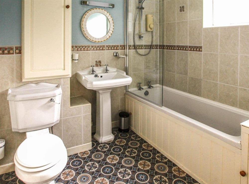 Bathroom at Harbour View in Tenby, Dyfed