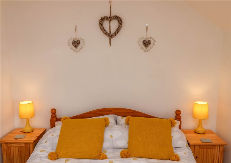 One of the 2 bedrooms at Harbour View, Whitby