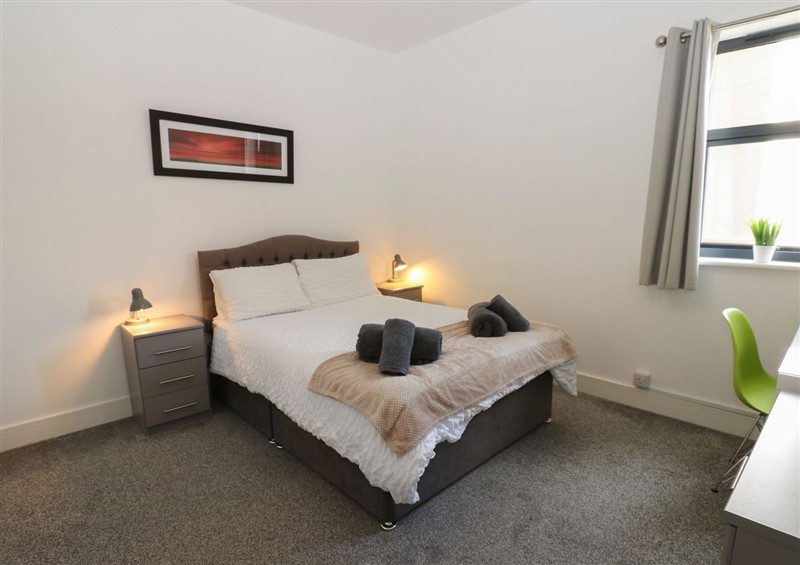 This is a bedroom at Harbour View, Whitehaven