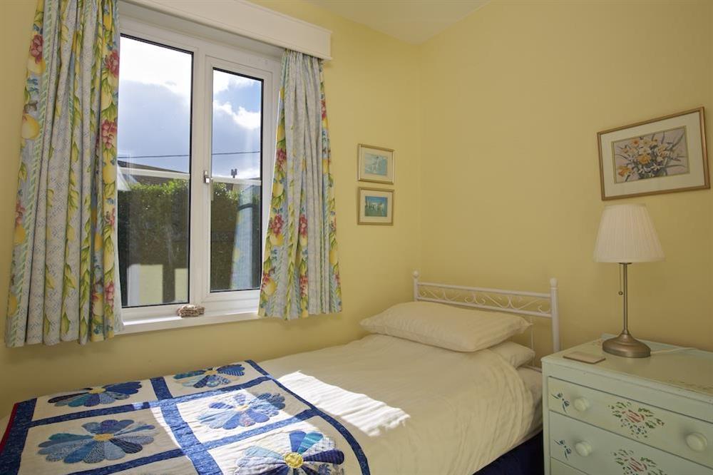 Small single bedroom at Harbourfield in Herbert Road, Salcombe