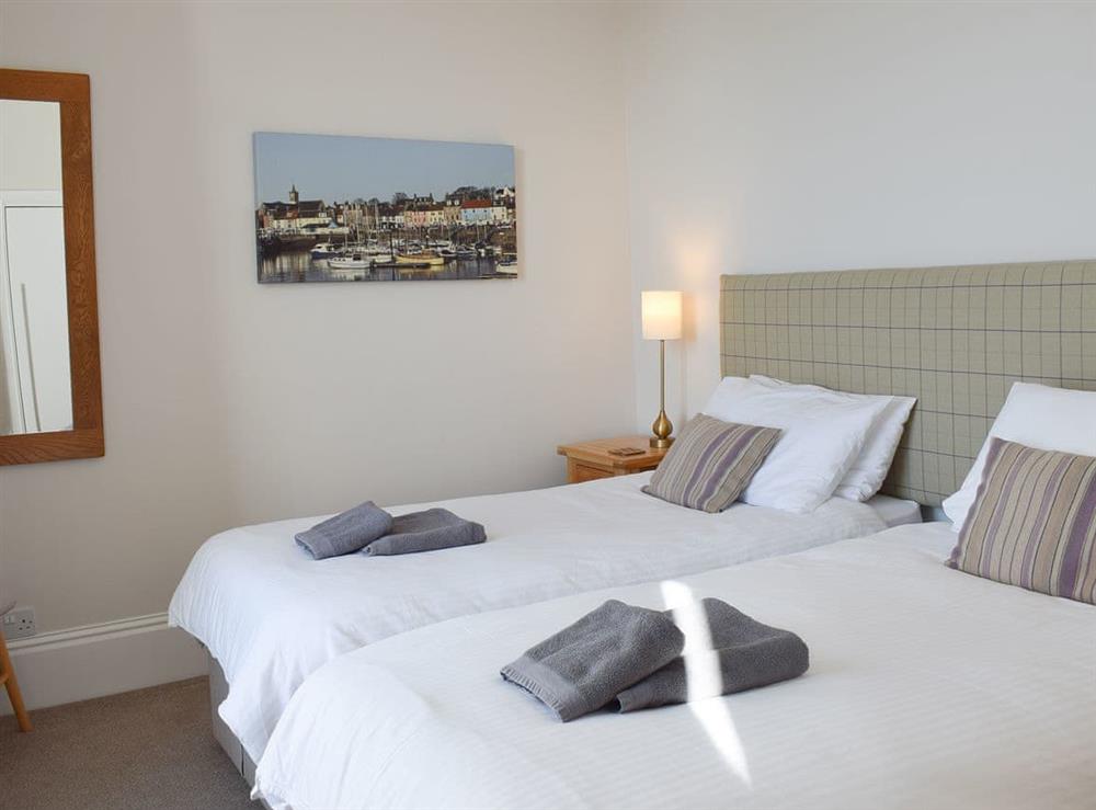 Twin bedroom (photo 4) at Harbourside Apartment in Anstruther, Fife