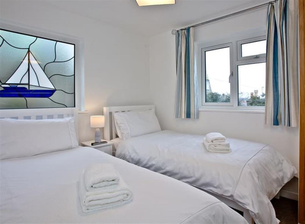 Twin bedroom at Harbourside in , Brixham