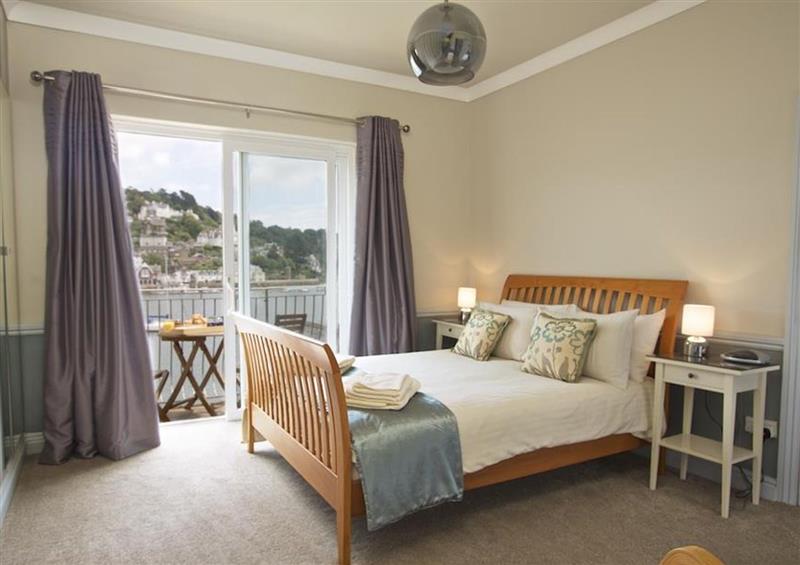 One of the bedrooms at Harbourside, Dartmouth