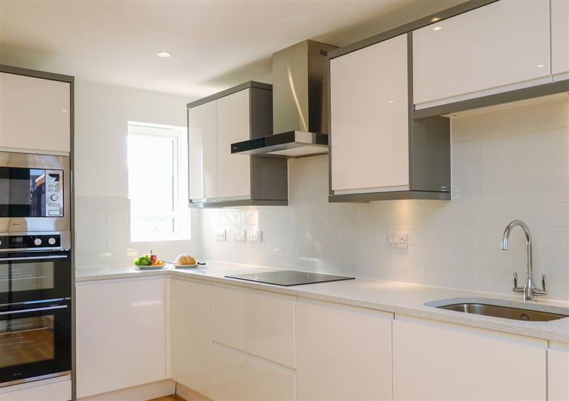Kitchen at Harbourside Haven Apartment 1, Weymouth