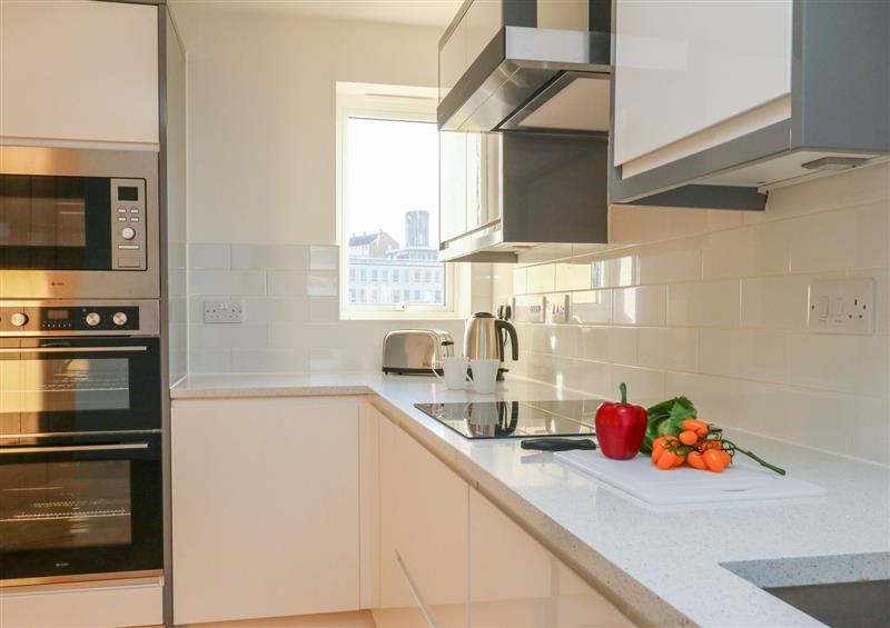 Kitchen at Harbourside Haven Apartment 3, Weymouth