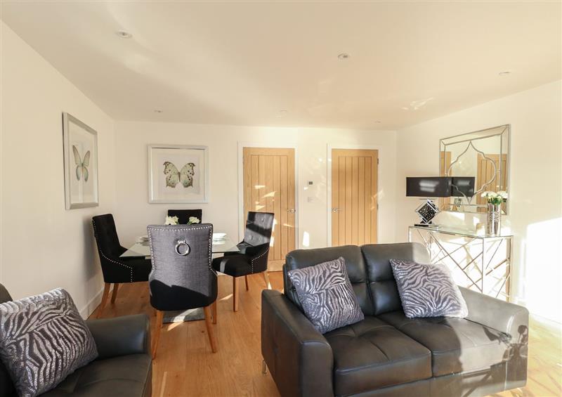 The living area at Harbourside Haven Apartment 3, Weymouth