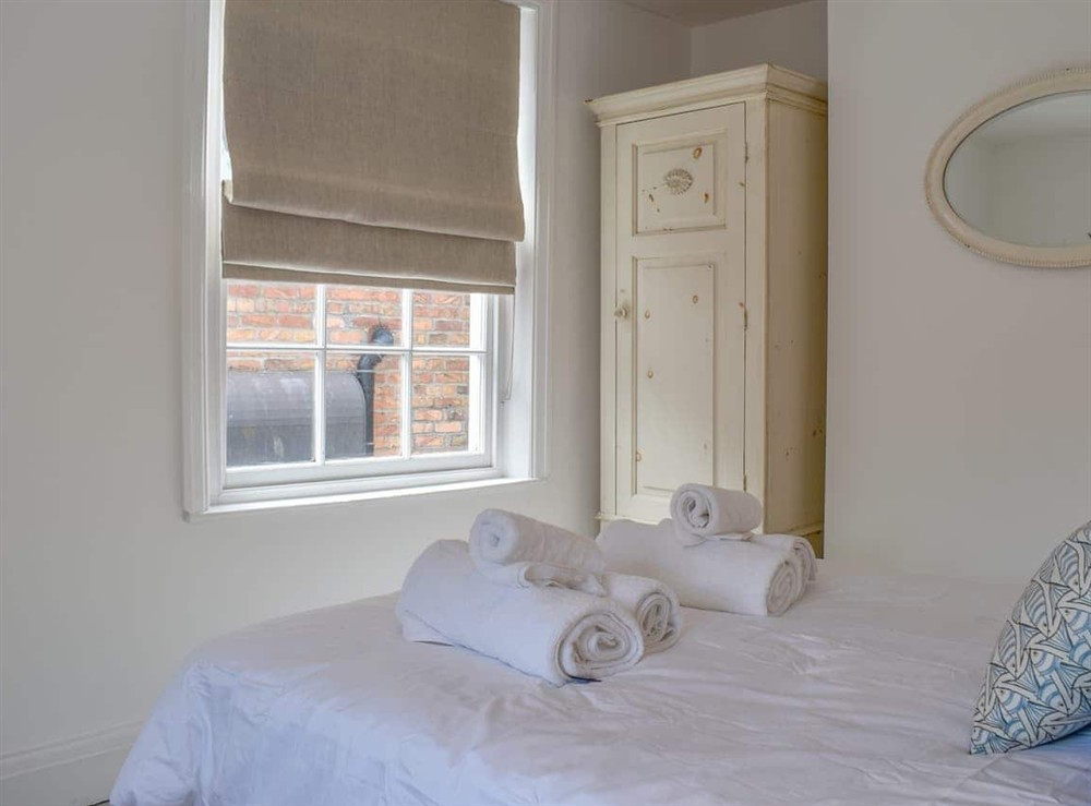 Double bedroom at Harbourside House in Scarborough, North Yorkshire