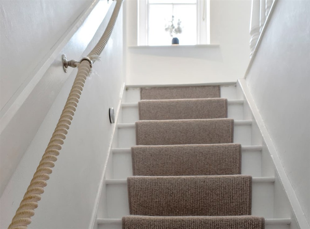 Stairs at Harbourside House in Scarborough, North Yorkshire