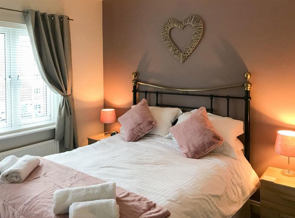 Double bedroom at Harbourside House in Whitby, North Yorkshire