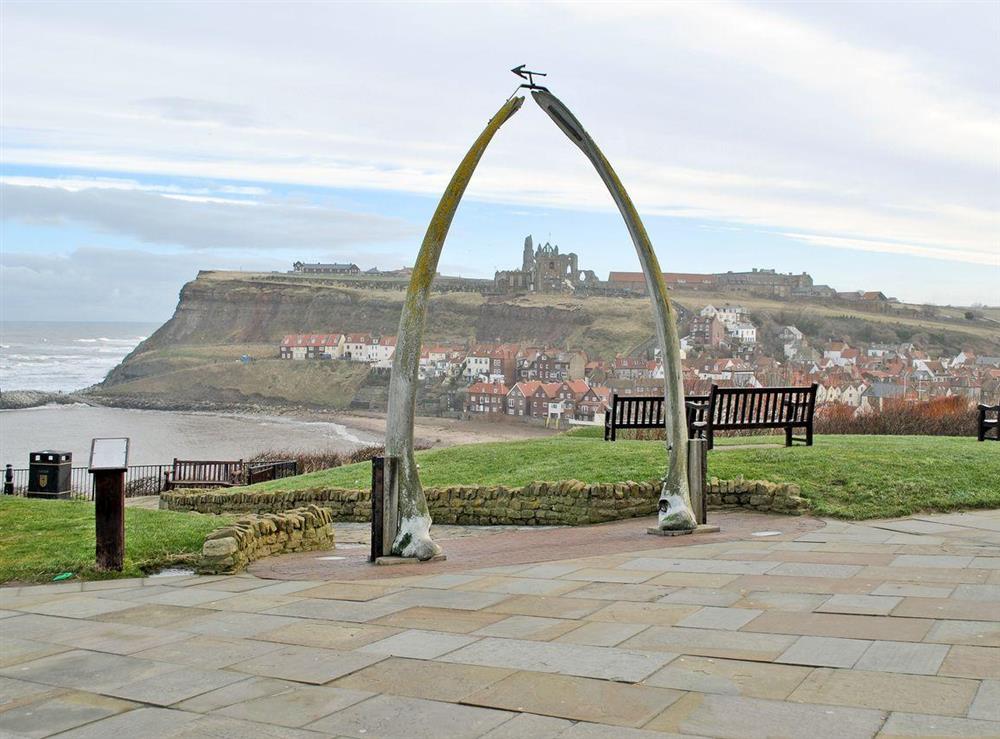 Whitby, view to sea at Harbourside House in Whitby, North Yorkshire