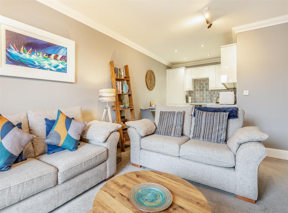 Open plan living space at Harbourside Landing in Weymouth, Dorset