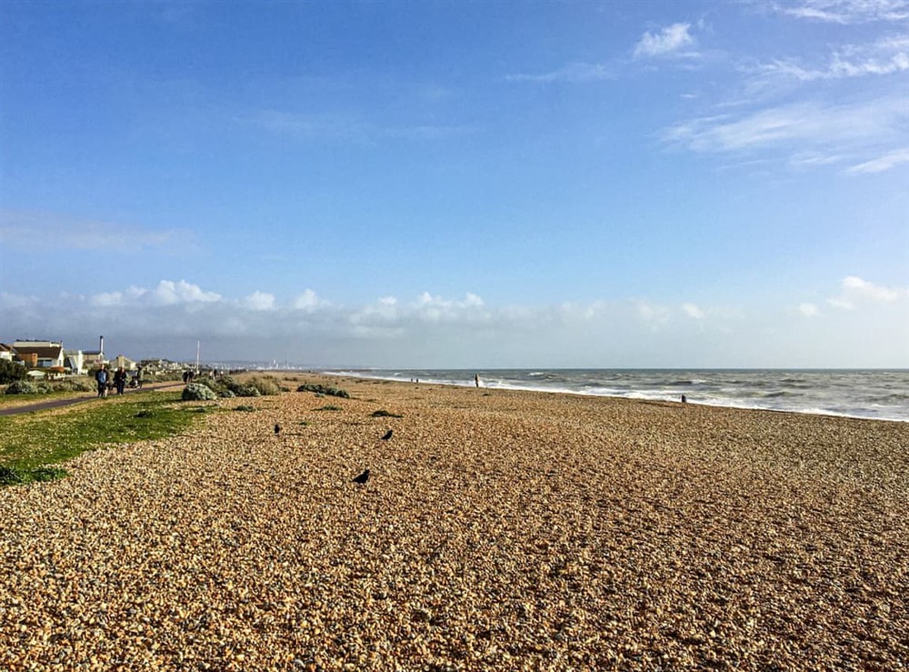 Beach at Harbourside in Shoreham-by-Sea, West Sussex