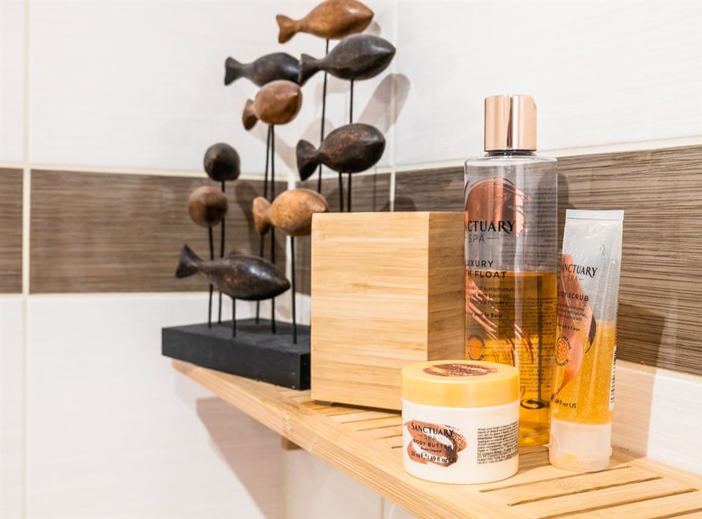 Shower room at Harbourside in Shoreham-by-Sea, West Sussex