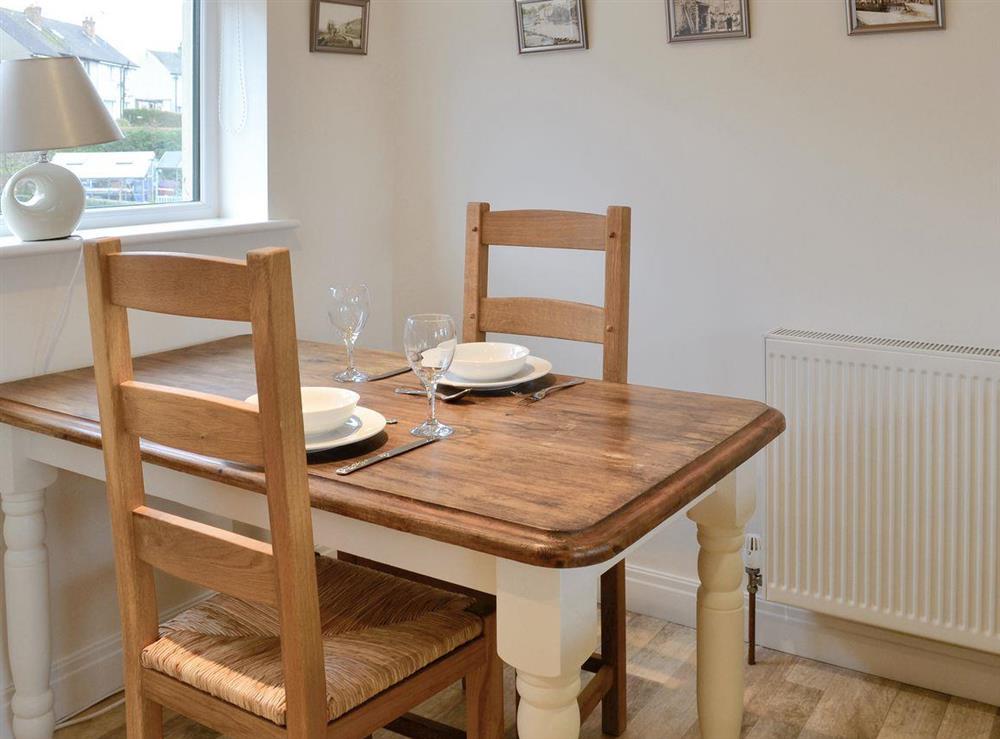 charming dining area at Hardy Apartment in Grassington, near Skipton, North Yorkshire
