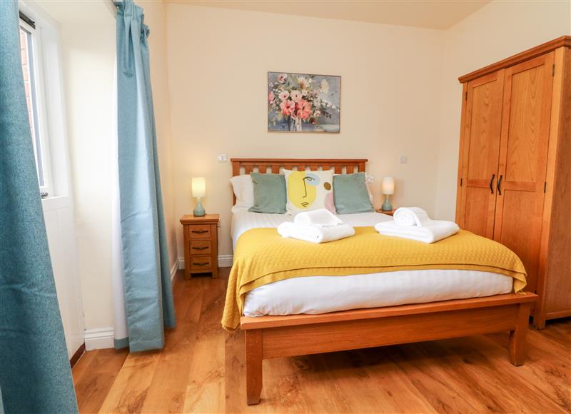 One of the bedrooms at Hare Barn, Lifton