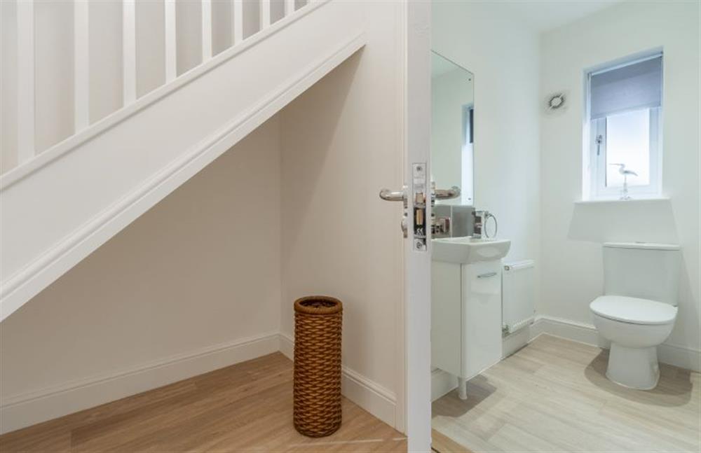 Ground floor: Cloakroom at Hare Cottage, Bodham near Holt