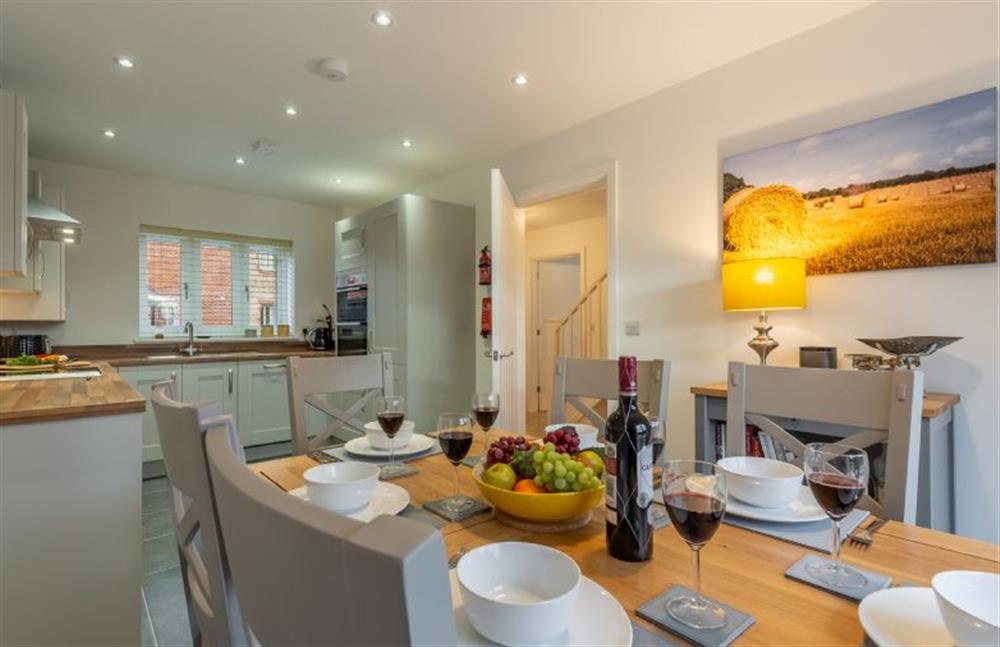 Ground floor: Hare Cottage boasts a spacious dual aspect dining kitchen at Hare Cottage, Bodham near Holt