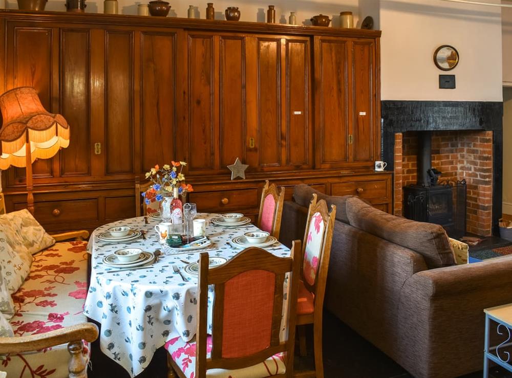 Dining Area at Harebeck Cottage in Seascale, Cumbria