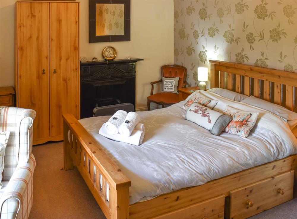 Double bedroom at Harebeck Cottage in Seascale, Cumbria