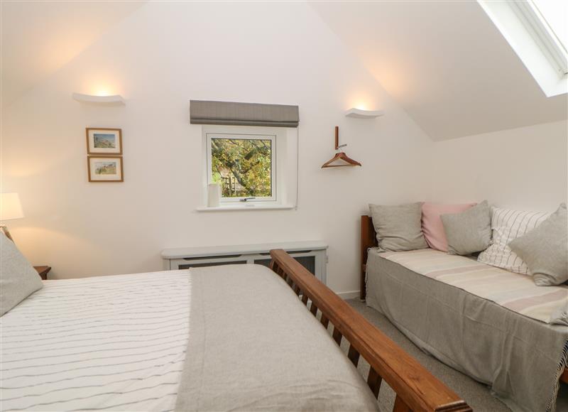 A bedroom in Harebell Cottage at Harebell Cottage, Curbar