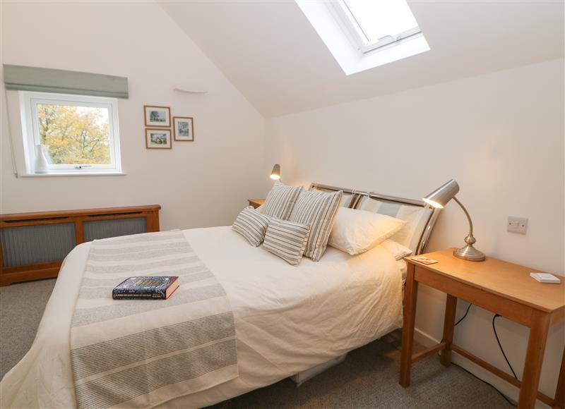 One of the bedrooms at Harebell Cottage, Curbar