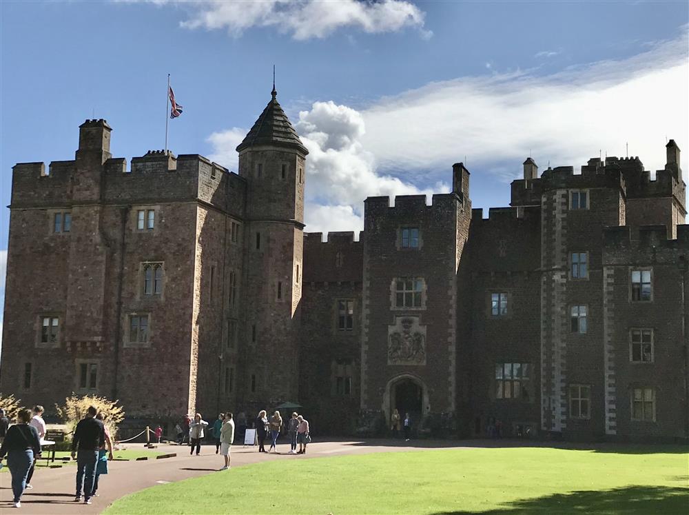 Fabulous National Trust owned Dunster Castle is just a short drive away