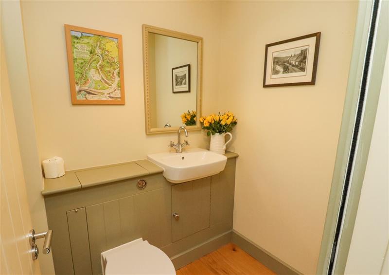 The bathroom at Harebell, Sandsend