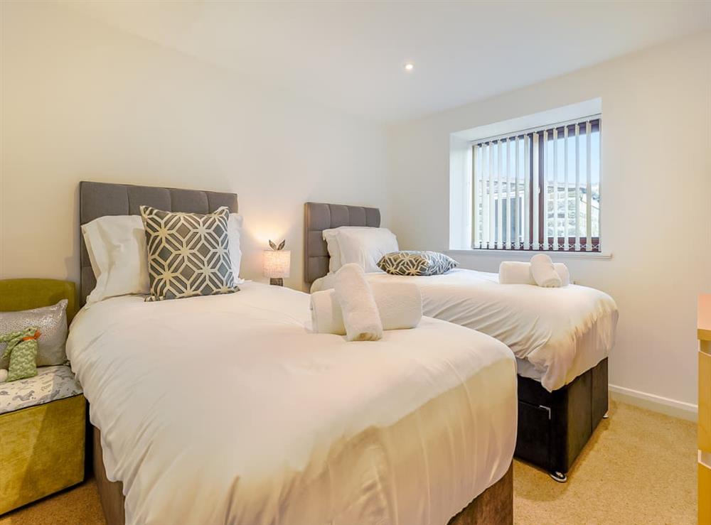 Twin bedroom at Harebell in Whitby, North Yorkshire