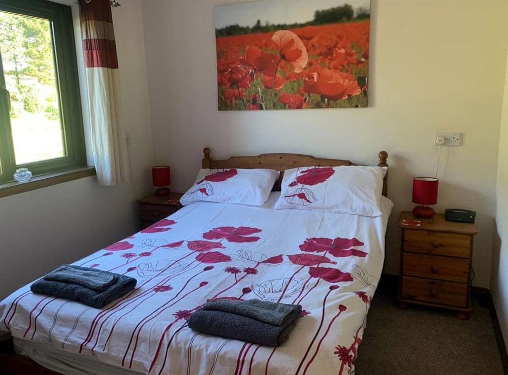 Double bedroom at Harelaw Brae in Grantshouse, near Duns, Berwickshire