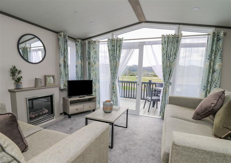 This is the living room at Hares Meadow, Trefeglwys
