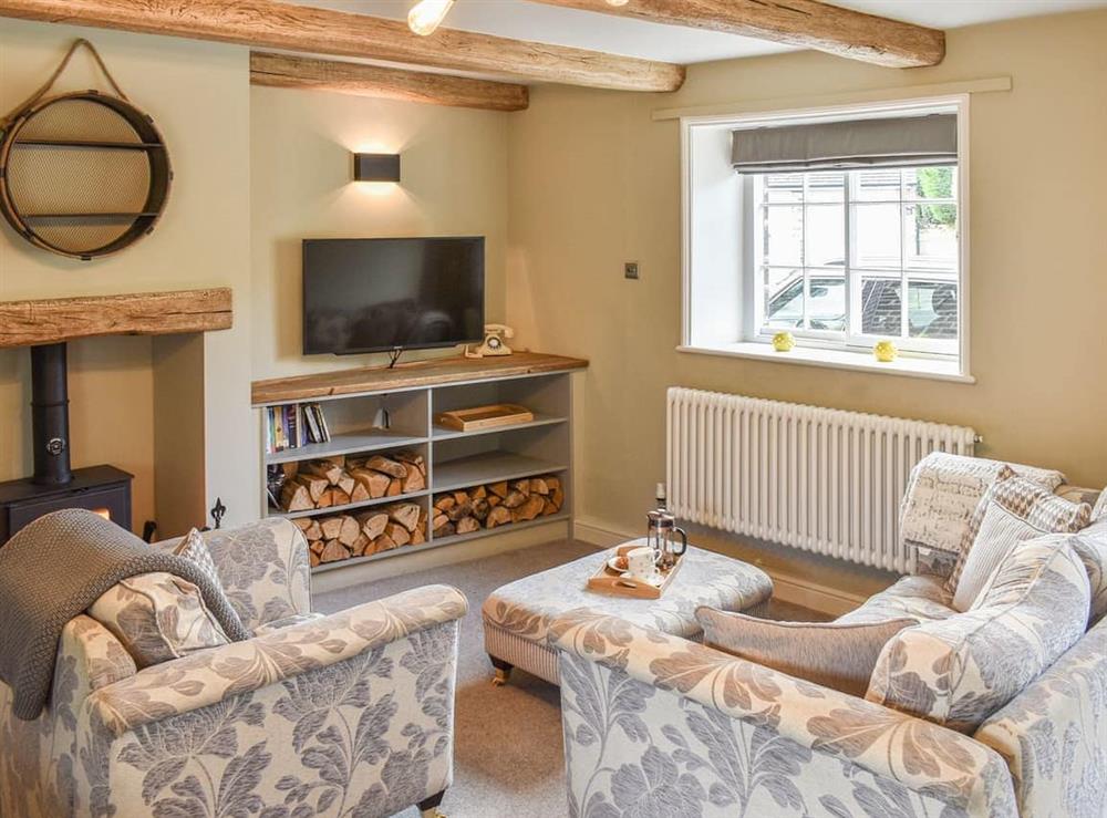 Living area at Harewood Cottage in Harewood, near Harrogate, West Yorkshire