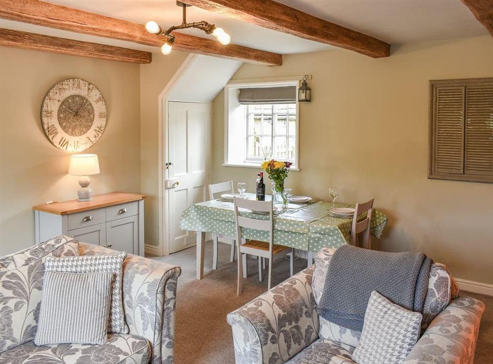 Living room/dining room at Harewood Cottage in Harewood, near Harrogate, West Yorkshire