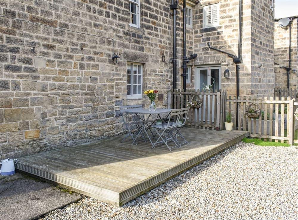 Outdoor area at Harewood Cottage in Harewood, near Harrogate, West Yorkshire