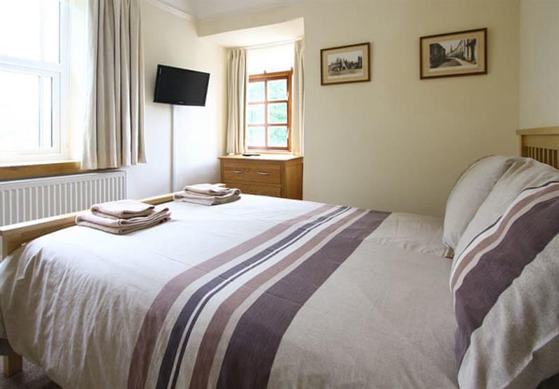 Double bedroom in Harford House at Harford Bridge in Tavistock, South Devon