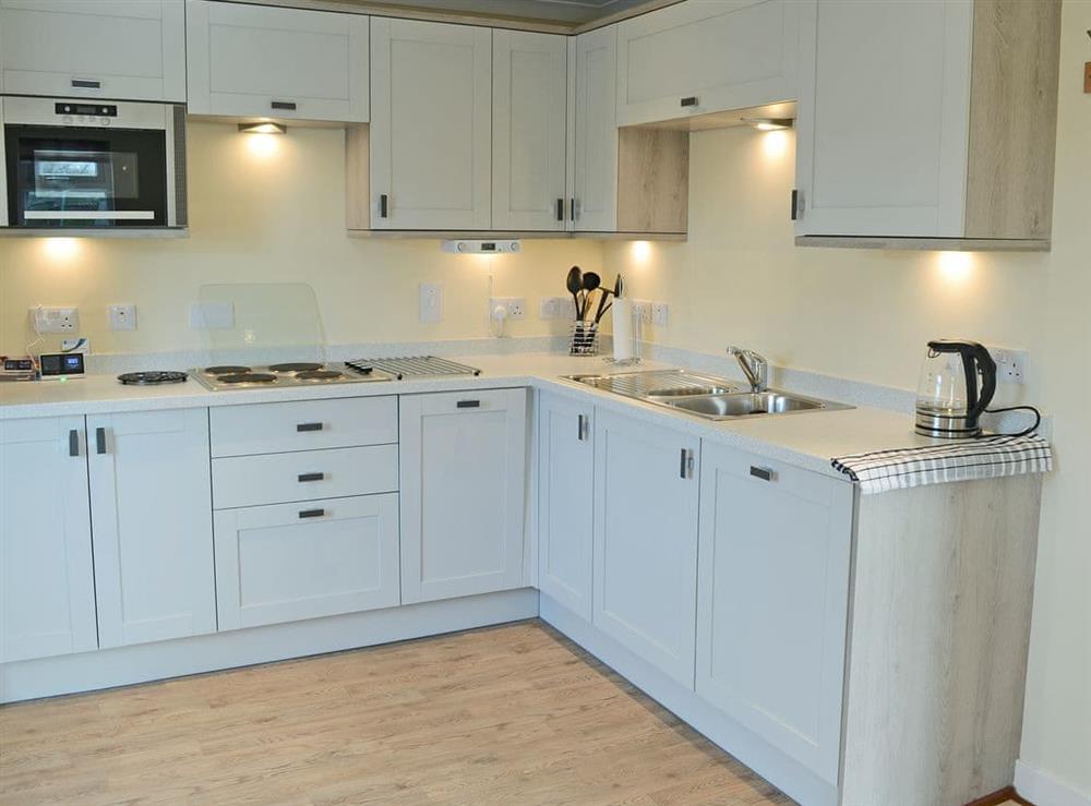 Generous sized�kitchen area at Harland Cottage in Castletown, near Thurso, Caithness
