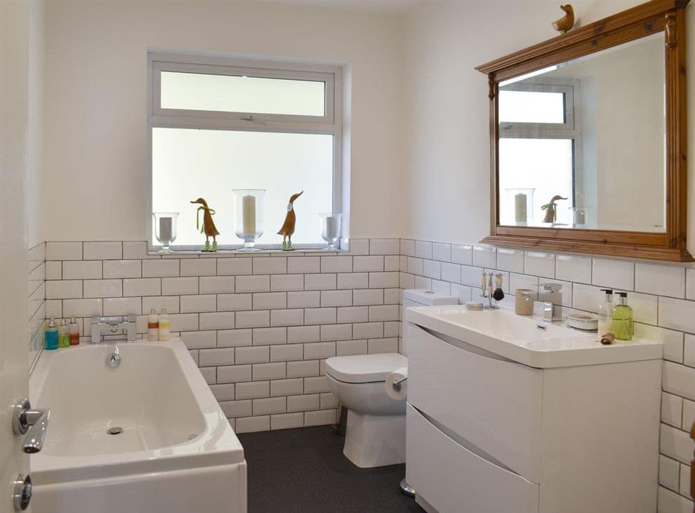 Bathroom at Harlequin House in Holmfirth, West Yorkshire