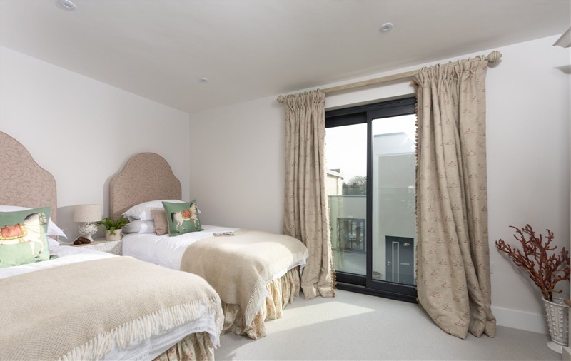 One of the bedrooms at