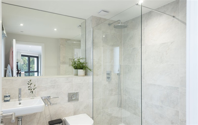 Bathroom at Harlyn Penthouse, Cornwall