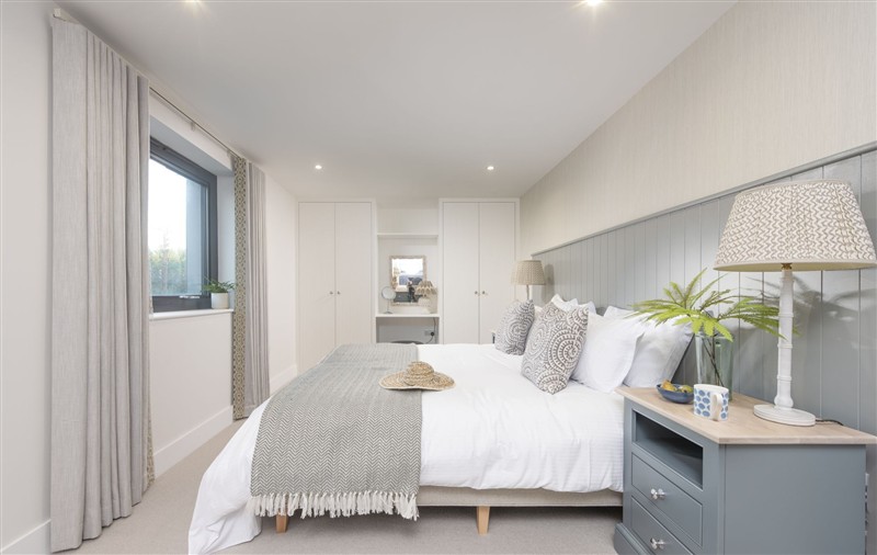 Bedroom at Harlyn Penthouse, Cornwall