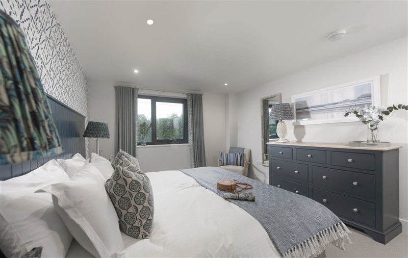 This is a bedroom (photo 4) at Harlyn Penthouse, Cornwall