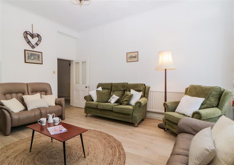 The living area at Harmony House, Bere Alston