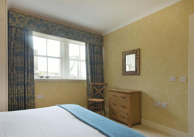 One of the 2 bedrooms at Harness Lodge, Seahouses