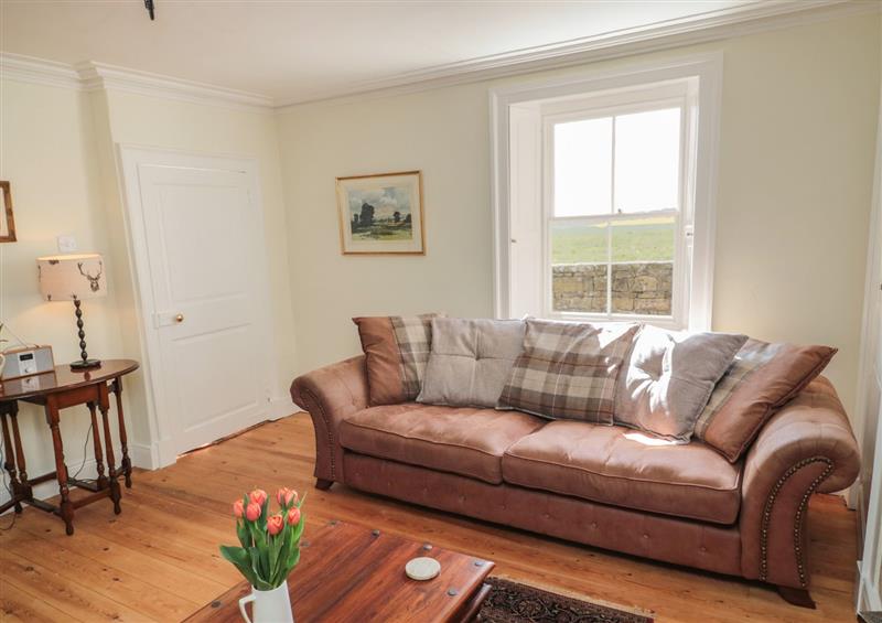 The living room at Harnham Hall Cottage, Harnham near Ponteland